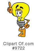Light Bulb Clipart #9722 by Mascot Junction