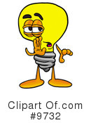 Light Bulb Clipart #9732 by Mascot Junction