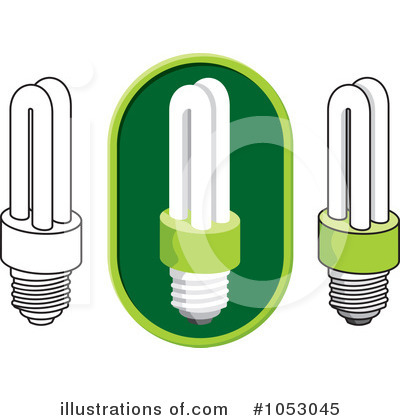 Light Bulbs Clipart #1053045 by Any Vector