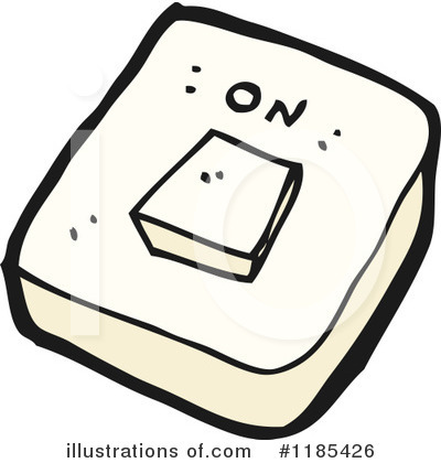 Royalty-Free (RF) Light Switch Clipart Illustration by lineartestpilot - Stock Sample #1185426