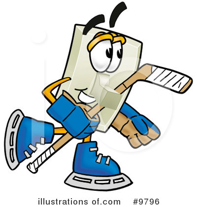 Royalty-Free (RF) Light Switch Clipart Illustration by Mascot Junction - Stock Sample #9796