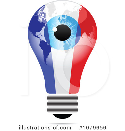 Royalty-Free (RF) Lightbulb Clipart Illustration by Andrei Marincas - Stock Sample #1079656