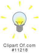 Lightbulb Clipart #11218 by Leo Blanchette