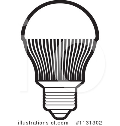 Royalty-Free (RF) Lightbulb Clipart Illustration by Lal Perera - Stock Sample #1131302
