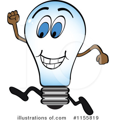 Royalty-Free (RF) Lightbulb Clipart Illustration by Andrei Marincas - Stock Sample #1155819