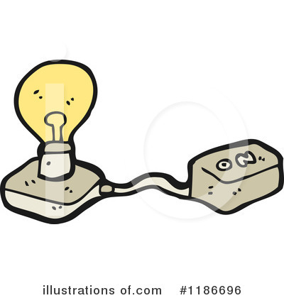 Royalty-Free (RF) Lightbulb Clipart Illustration by lineartestpilot - Stock Sample #1186696