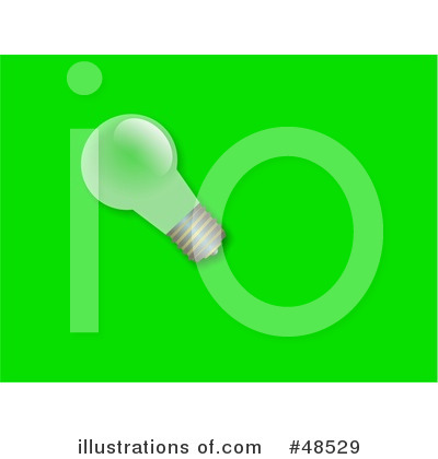 Royalty-Free (RF) Lightbulb Clipart Illustration by Prawny - Stock Sample #48529
