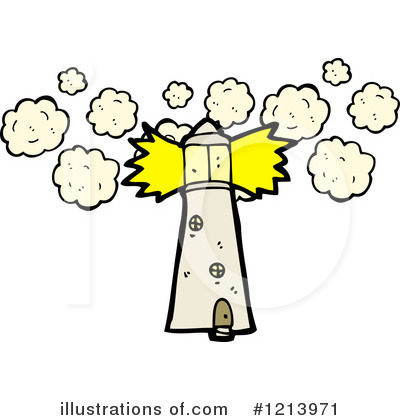 Royalty-Free (RF) Lighthouse Clipart Illustration by lineartestpilot - Stock Sample #1213971