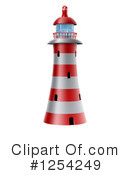 Lighthouse Clipart #1254249 by AtStockIllustration