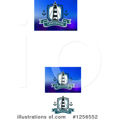 Royalty-Free (RF) Lighthouse Clipart Illustration by Vector Tradition SM - Stock Sample #1256552