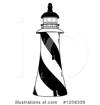 Lighthouse Clipart #1258339 by AtStockIllustration