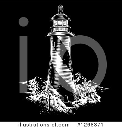 Lighthouse Clipart #1268371 by AtStockIllustration