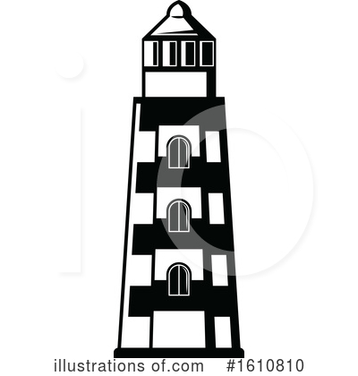 Royalty-Free (RF) Lighthouse Clipart Illustration by Vector Tradition SM - Stock Sample #1610810