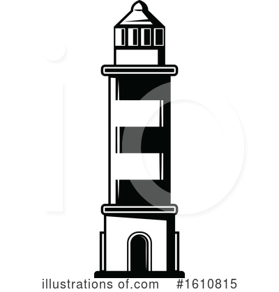 Royalty-Free (RF) Lighthouse Clipart Illustration by Vector Tradition SM - Stock Sample #1610815