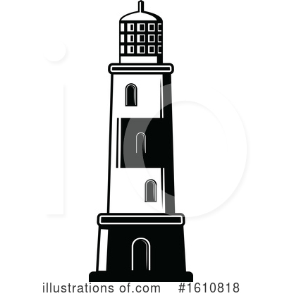 Royalty-Free (RF) Lighthouse Clipart Illustration by Vector Tradition SM - Stock Sample #1610818