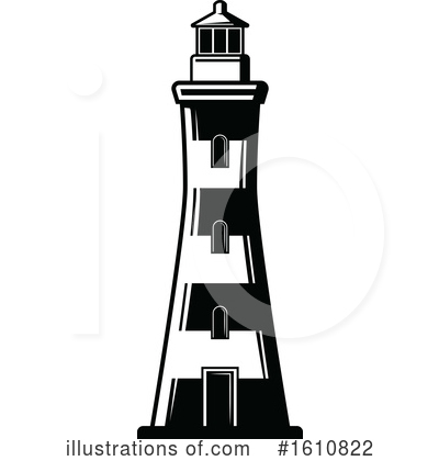 Royalty-Free (RF) Lighthouse Clipart Illustration by Vector Tradition SM - Stock Sample #1610822