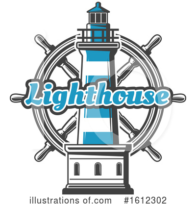Royalty-Free (RF) Lighthouse Clipart Illustration by Vector Tradition SM - Stock Sample #1612302