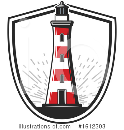 Royalty-Free (RF) Lighthouse Clipart Illustration by Vector Tradition SM - Stock Sample #1612303