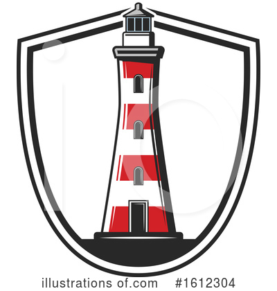 Royalty-Free (RF) Lighthouse Clipart Illustration by Vector Tradition SM - Stock Sample #1612304