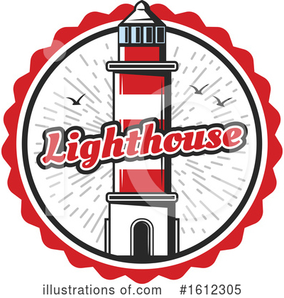 Royalty-Free (RF) Lighthouse Clipart Illustration by Vector Tradition SM - Stock Sample #1612305