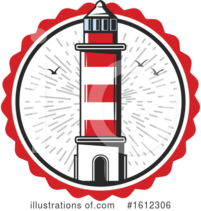 Royalty-Free (RF) Lighthouse Clipart Illustration by Vector Tradition SM - Stock Sample #1612306