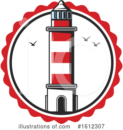 Royalty-Free (RF) Lighthouse Clipart Illustration by Vector Tradition SM - Stock Sample #1612307
