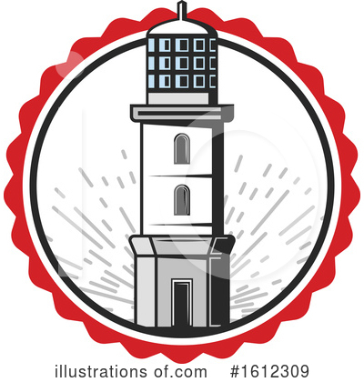 Royalty-Free (RF) Lighthouse Clipart Illustration by Vector Tradition SM - Stock Sample #1612309