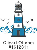Lighthouse Clipart #1612311 by Vector Tradition SM