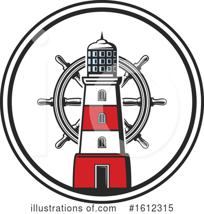 Royalty-Free (RF) Lighthouse Clipart Illustration by Vector Tradition SM - Stock Sample #1612315
