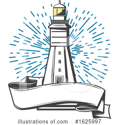 Royalty-Free (RF) Lighthouse Clipart Illustration by Vector Tradition SM - Stock Sample #1625997