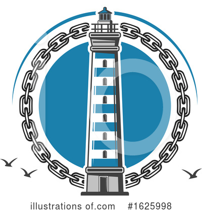 Royalty-Free (RF) Lighthouse Clipart Illustration by Vector Tradition SM - Stock Sample #1625998
