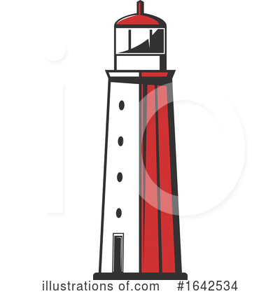 Royalty-Free (RF) Lighthouse Clipart Illustration by Vector Tradition SM - Stock Sample #1642534