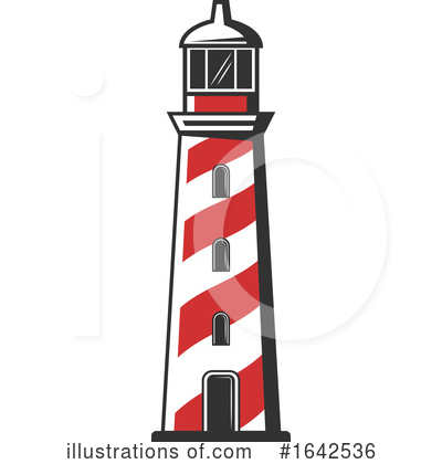 Royalty-Free (RF) Lighthouse Clipart Illustration by Vector Tradition SM - Stock Sample #1642536