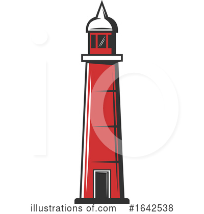 Royalty-Free (RF) Lighthouse Clipart Illustration by Vector Tradition SM - Stock Sample #1642538