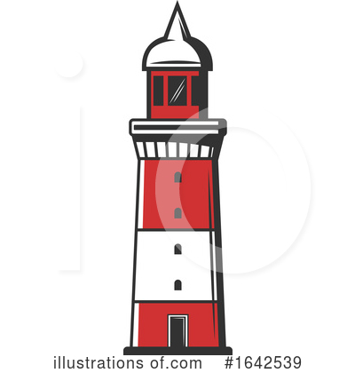 Royalty-Free (RF) Lighthouse Clipart Illustration by Vector Tradition SM - Stock Sample #1642539