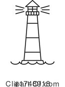 Lighthouse Clipart #1748918 by Vector Tradition SM