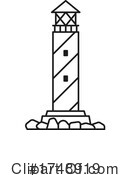 Lighthouse Clipart #1748919 by Vector Tradition SM