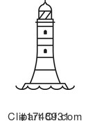 Lighthouse Clipart #1748931 by Vector Tradition SM