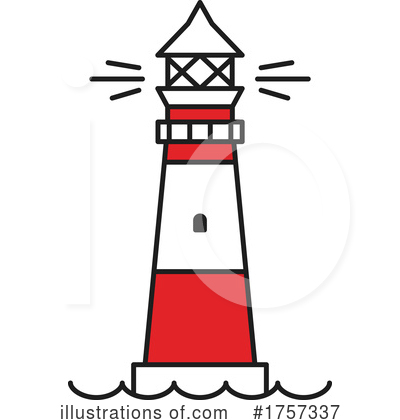 Royalty-Free (RF) Lighthouse Clipart Illustration by Vector Tradition SM - Stock Sample #1757337