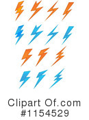 Lightning Bolt Clipart #1154529 by Vector Tradition SM