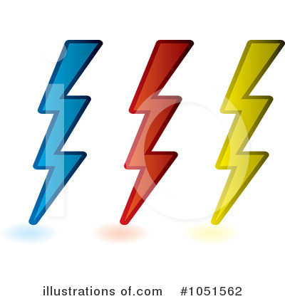 Royalty-Free (RF) Lightning Clipart Illustration by michaeltravers - Stock Sample #1051562