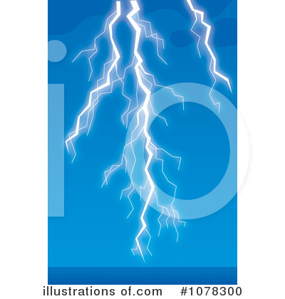 Royalty-Free (RF) Lightning Clipart Illustration by Alex Bannykh - Stock Sample #1078300