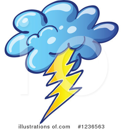 Royalty-Free (RF) Lightning Clipart Illustration by Zooco - Stock Sample #1236563