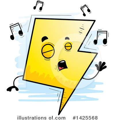 Royalty-Free (RF) Lightning Clipart Illustration by Cory Thoman - Stock Sample #1425568