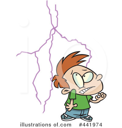 Royalty-Free (RF) Lightning Clipart Illustration by toonaday - Stock Sample #441974