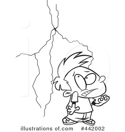 Royalty-Free (RF) Lightning Clipart Illustration by toonaday - Stock Sample #442002