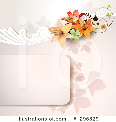 Royalty-Free (RF) Lilies Clipart Illustration by merlinul - Stock Sample #1296829