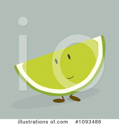 Royalty-Free (RF) Lime Clipart Illustration by Randomway - Stock Sample #1093486