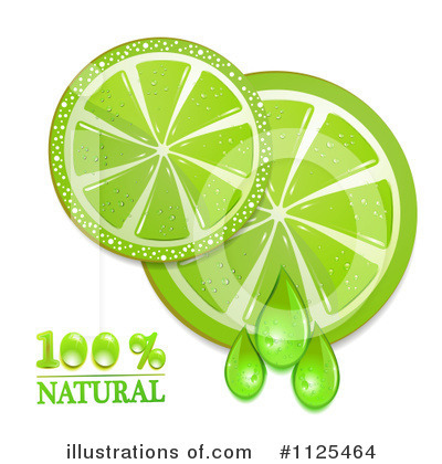 Royalty-Free (RF) Lime Clipart Illustration by merlinul - Stock Sample #1125464
