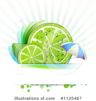 Royalty-Free (RF) Lime Clipart Illustration by merlinul - Stock Sample #1125467